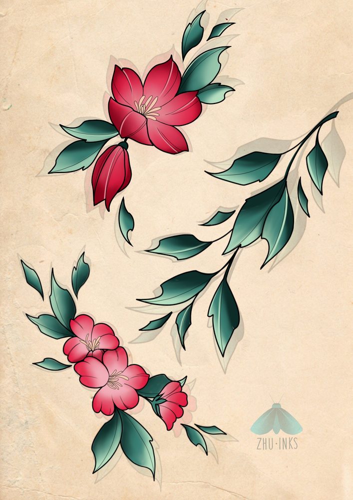 Crimson Blossom