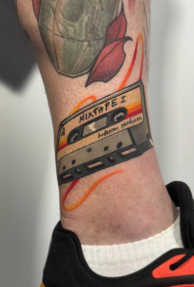 Color tattoo by Zhu Inks - San Diego