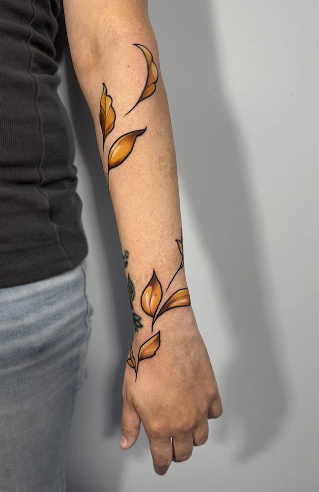 Color tattoo by Zhu Inks - San Diego
