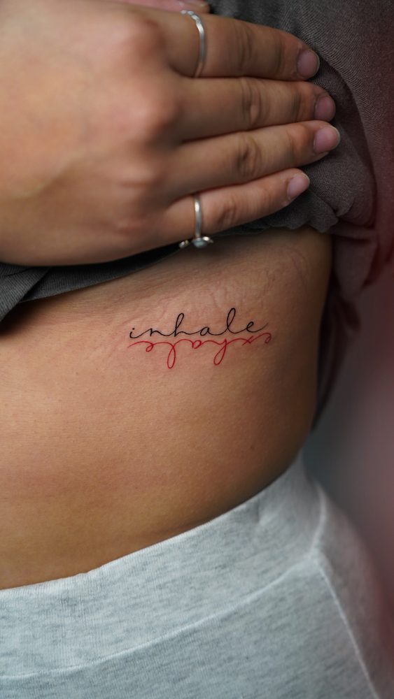Fine Line tattoo by Zhu Inks - San Diego
