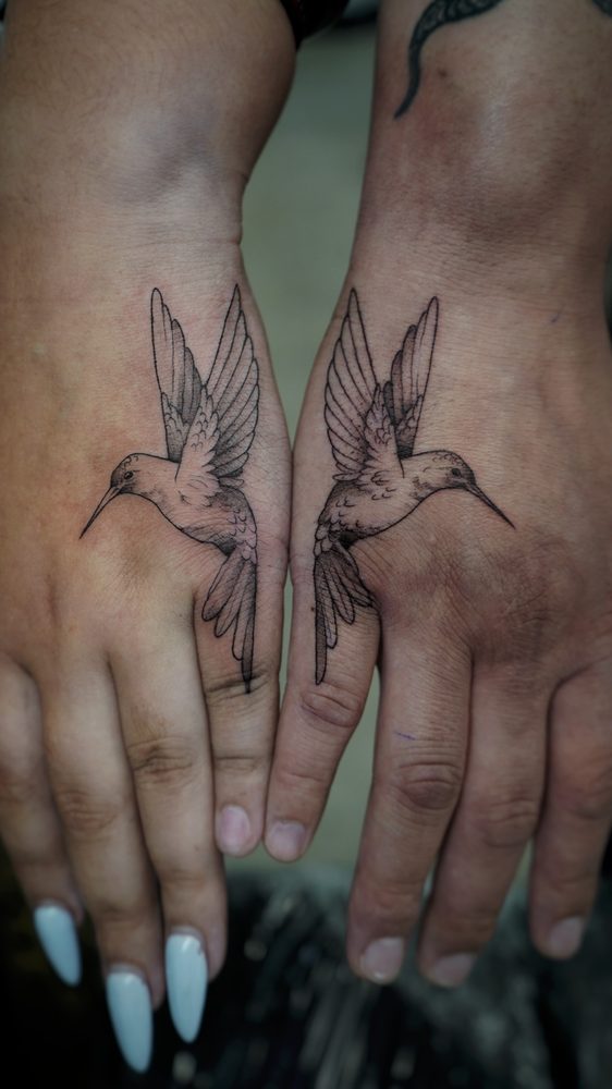 Fine Line tattoo by Zhu Inks - San Diego